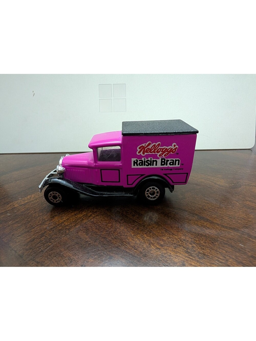 Vintage MATCHBOX Kellogg's Raisin Bran Purple Model A Ford Truck